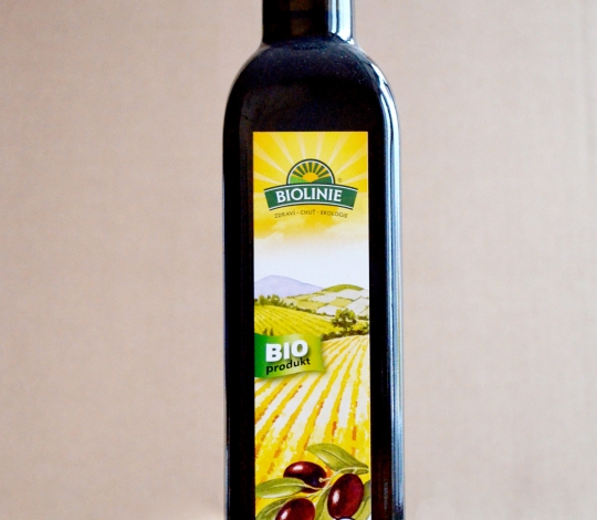 Olej olivový extra panenský BIOLINIE 0,5 l