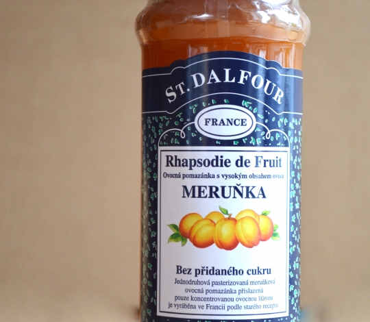 Džem ovocný meruňka 284 g DALFOUR