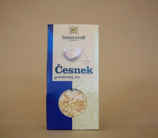 Česnek granulovaný 40 g BIO SONNENTOR