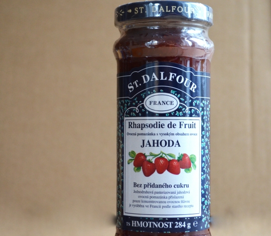 Džem ovocný jahoda 284 g DALFOUR