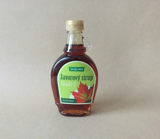 Javorový sirup 100% 250 ml bionebio
