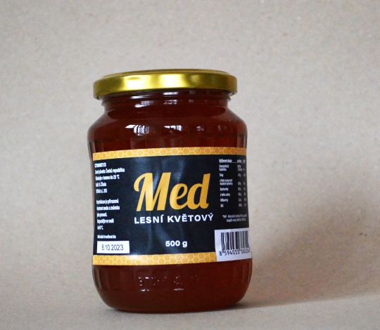 Med lesní květový 500 g ČÍHALA