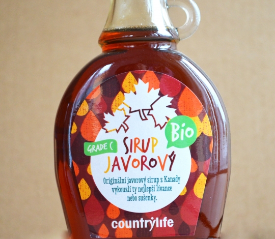 Sirup javorový Grade C 250 ml BIO COUNTRY LIFE