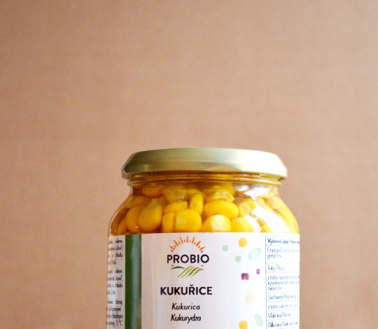 Kukuřice sterilovaná BIO 340 g