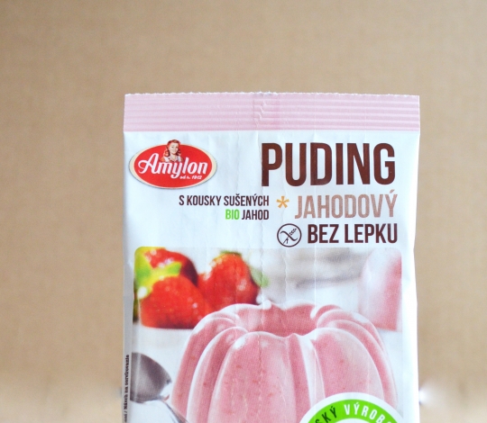 Puding jahodový bezlepkový 40 g BIO AMYLON