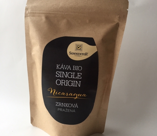 BIo káva single origin Nicaragua zrnková 250 g
