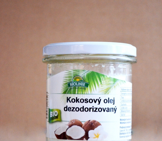 Olej kokosový dezodorizovaný BIOLINIE 240g