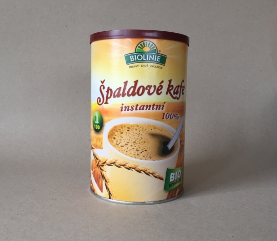 Instantní špaldové kafe 100% BIOLINIE 200g