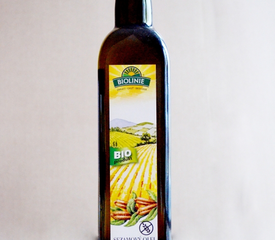 Olej sezamový panenský BIOLINIE 0,5 l