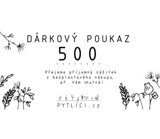 Dárkový poukaz 500 Kč