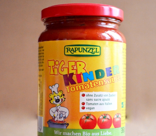 Omáčka rajčatová dětská Rapunzel 360g