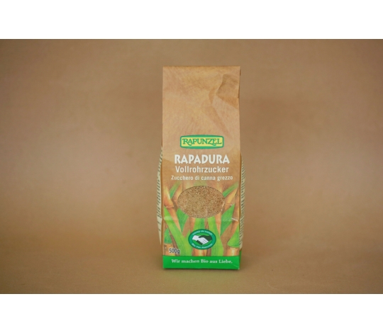 Bio sušená třtinová šťáva RAPADURA 500 g Rapunzel
