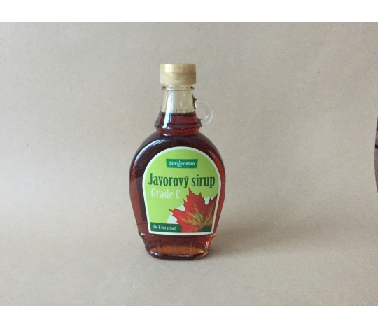 Javorový sirup 100% 250 ml bionebio
